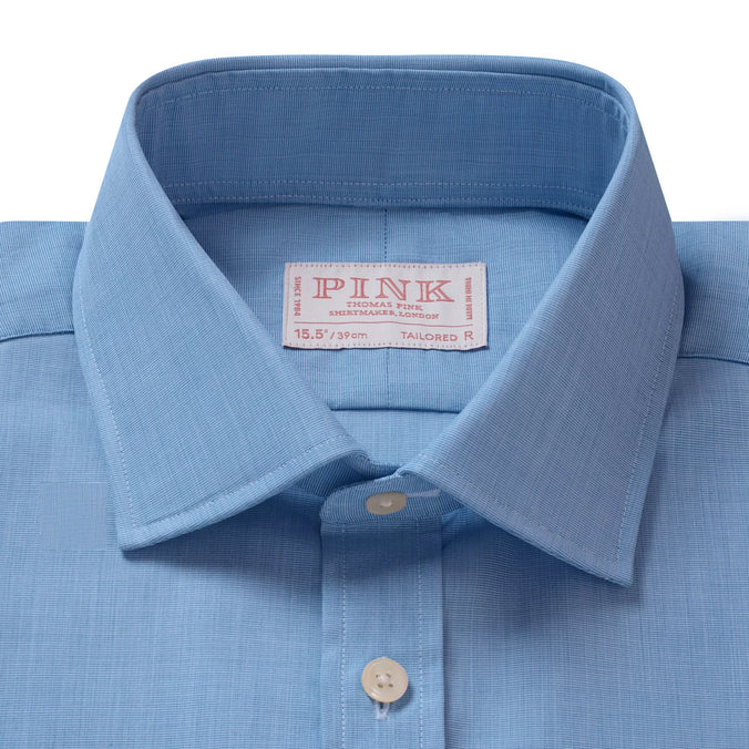 Aqua Tailored Fit End On End Formal Shirt